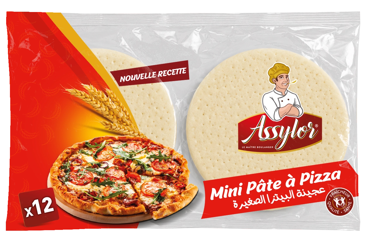 Mini pâte à pizza nature