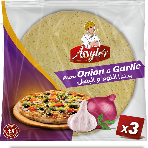 Pâte à pizza Onion & Garlic